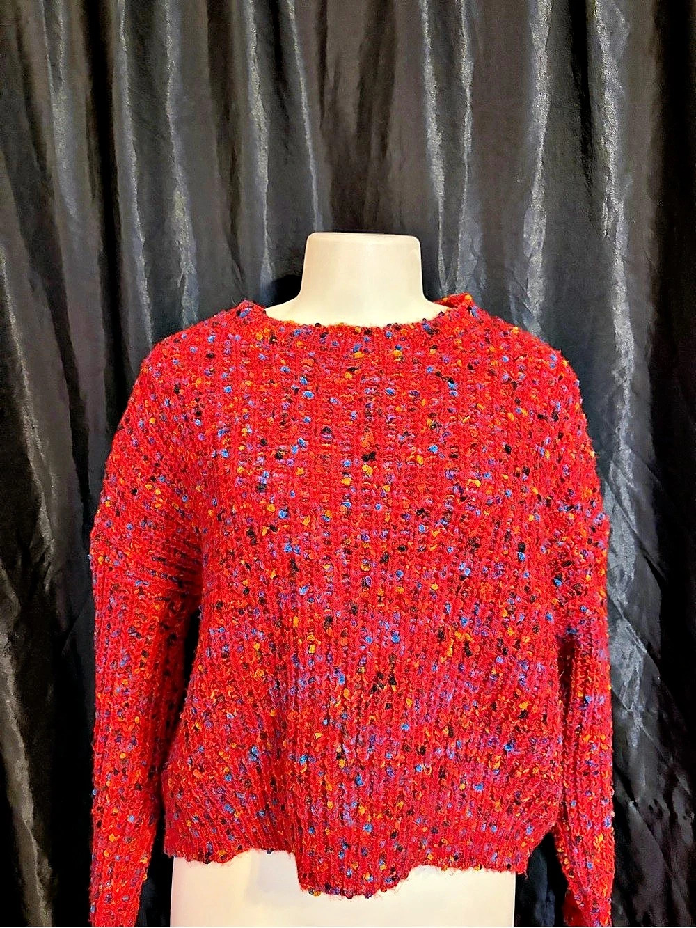SHEIN Multicolor Knit Sweater Size Medium